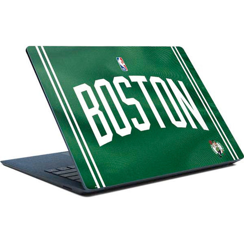 NBA Boston Celtics Jersey Surface Laptop Skin